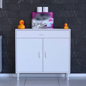 Modilayn Emir 95x88x32.5 CM 1 Raf 2 Bölmeli Çok Amaçlı Dolap
