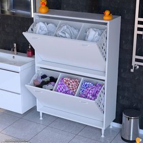 Modilayn İlkim 100x138x32.5 cm Bölmeli Çok Amaçlı Dolap