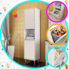 Modilayn Nur 45x165 cm Banyo Dolabı