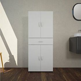 Modilayn Samet 4 Kapak Tek Çekmeceli Dolap