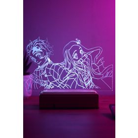 Modiwa Design Demon Slayer 16 Renk Gece Lambası