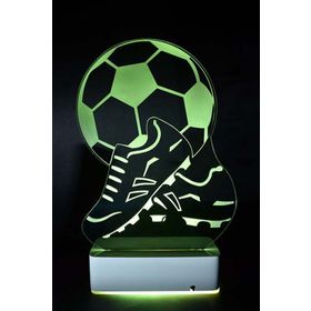 Modiwa Design Futbol Sevenlere Hediye Tasarım 3D LED Forma Gece Lambası