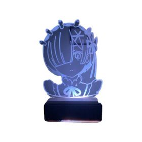 Modiwa Design Rem Re:zero 16 Renk Gece Lambası