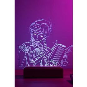 Modiwa Design Venti Genshin Impact 16 Renk Gece Lambası