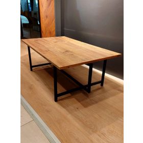 Modline Metal Ayaklı Atlantik Çam Orta Sehpa