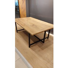 Modline Metal Ayaklı Atlantik Çam Orta Sehpa