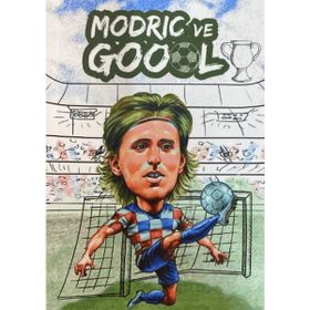 Modric ve Goool Not Defteri Otantik Kitap