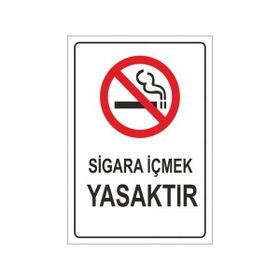 Modülerteknik Sigara İçmek Yasaktır 25x35 cm Uyarı Levhası