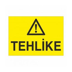 Modülerteknik Tehlike 25x35 cm Uyarı Levhası
