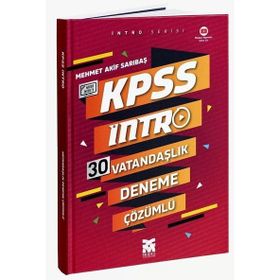Modus KPSS Vatandaşlık İntro 30 Deneme - Mehmet Akif Sarıbaş Modus Yayınları