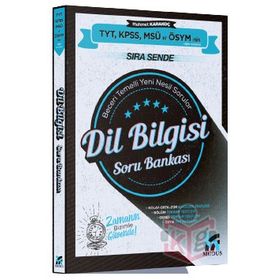 Modus TYT KPSS MSÜ Dil Bilgisi Sıra Sende Soru Bankası Modus Yayınları
