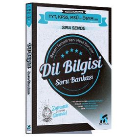 Modus TYT KPSS MSÜ Dil Bilgisi Sıra Sende Soru Bankası Modus Yayınları