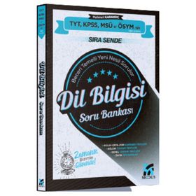 Modus TYT KPSS MSÜ Dil Bilgisi Sıra Sende Soru Bankası Modus Yayınları