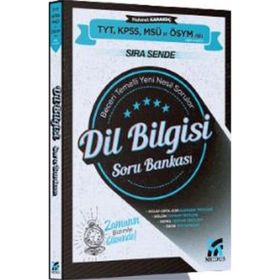 Modus TYT KPSS MSÜ Dil Bilgisi Sıra Sende Soru Bankası Modus Yayınları