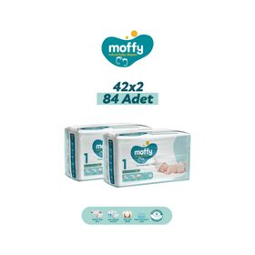 Moffy No:1 Yenidoğan 84 Adet Bebek Bezi