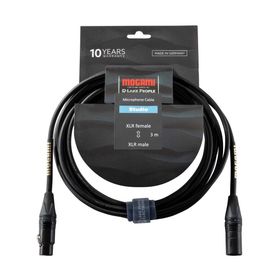 Mogami XLRF-XLRM Gold 3 m Mikrofon Kablosu