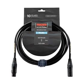 Mogami XLRF-XLRM Gold 3 m Mikrofon Kablosu