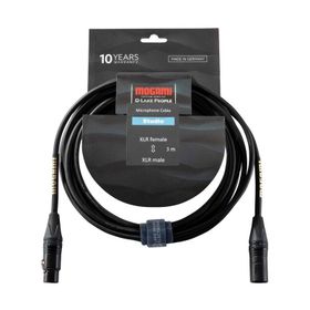 Mogami XLRF-XLRM Gold 3 m Mikrofon Kablosu