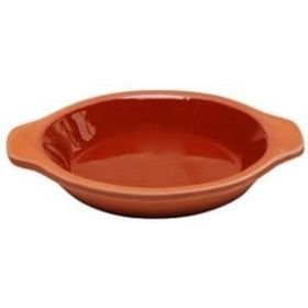 Mogan Çömlekçilik Via Port 20 cm Sırlı Toprak Yumurta Tavası