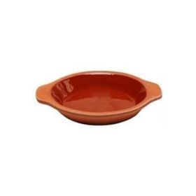 Mogan Çömlekçilik Via Port 20 cm Sırlı Toprak Yumurta Tavası