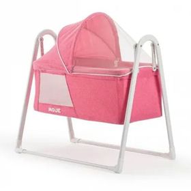 Moje Lion Pembe Sallanır Portatif Bebek Beşiği