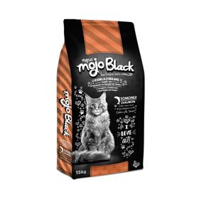 Mojo Black Somonlu 15 kg Kısırlaştırılmış Yetişkin Kuru Kedi Maması
