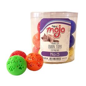 Mojo No:5 1 Adet Kediler İçin Zilli Oyun Topu
