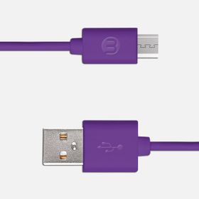 Mojue 3DK33MR Mor Micro USB Kablosu