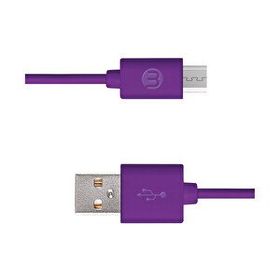 Mojue 3DK33MR Mor Micro USB Kablosu
