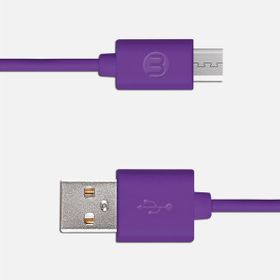 Mojue 3DK33MR Mor Micro USB Kablosu