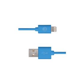 Mojue 3DK34M Mavi İphone Şarj Kablosu