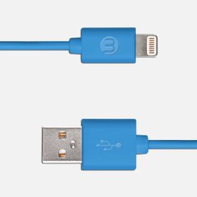 Mojue 3DK34M Mavi İphone Şarj Kablosu