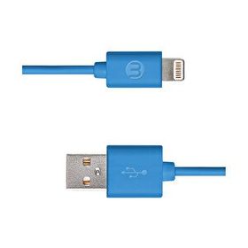 Mojue 3DK34M Mavi İphone Şarj Kablosu