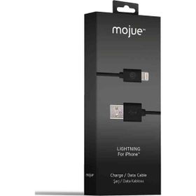 Mojue Lightning Siyah Şarj ve Veri Aktarım Kablosu