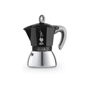Moka Pot Siyah 6 Cup