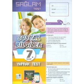 Molekül Yayınları 7. Sınıf Sosyal Bilgiler Sağlam Yaprak Test