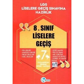 Molekül Yayınları 8. Sınıf Liselere Geçiş Kazandıran 7 Sözel Sayısal Deneme