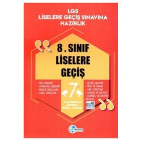 Molekül Yayınları 8. Sınıf Liselere Geçiş Kazandıran 7 Sözel Sayısal Deneme