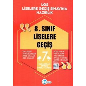 Molekül Yayınları 8. Sınıf Liselere Geçiş Kazandıran 7 Sözel Sayısal Deneme