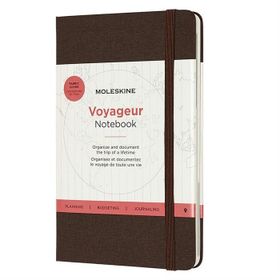 Moleskine 11.5x17.5 Coffee Brown Voyageur Travellers Notebook