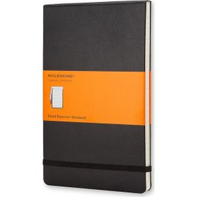 Moleskine Cep Boy Sert Kapak Reporter Çizgili Defter