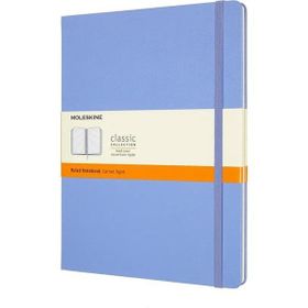 Moleskine Classic Sert Kapak 19x25 Hydrangea Blue Çizgili Defter