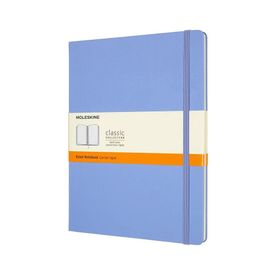 Moleskine Classic Sert Kapak 19x25 Hydrangea Blue Çizgili Defter