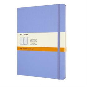 Moleskine Classic Sert Kapak 19x25 Hydrangea Blue Çizgili Defter