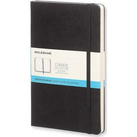 Moleskine Klasik Büyük Boy Sert Kapak Noktalı Siyah Defter