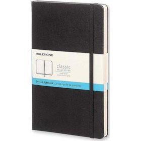 Moleskine Klasik Büyük Boy Sert Kapak Noktalı Siyah Defter