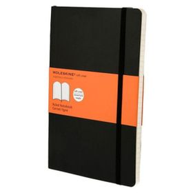 Moleskine Klasik Büyük Boy Yumuşak Kapak Çizgili Siyah Defter