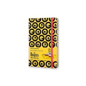 Moleskine LEBEAQP060YS Le Beatles Büyük Boy Çizgili Defter