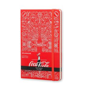 Moleskine Limited Edition Coca Cola Büyük Boy Sert Kapak Çizgili Defter