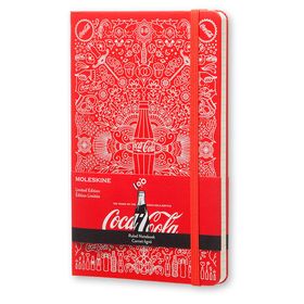 Moleskine Limited Edition Coca Cola Büyük Boy Sert Kapak Çizgili Defter